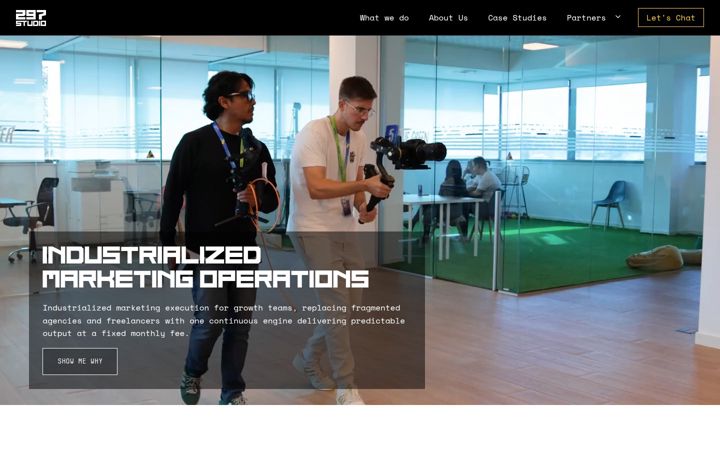 Screenshot of 297.studio