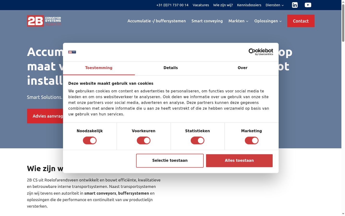 Zrzut ekranu banera zgody wyświetlanego przed jakąkolwiek interakcją