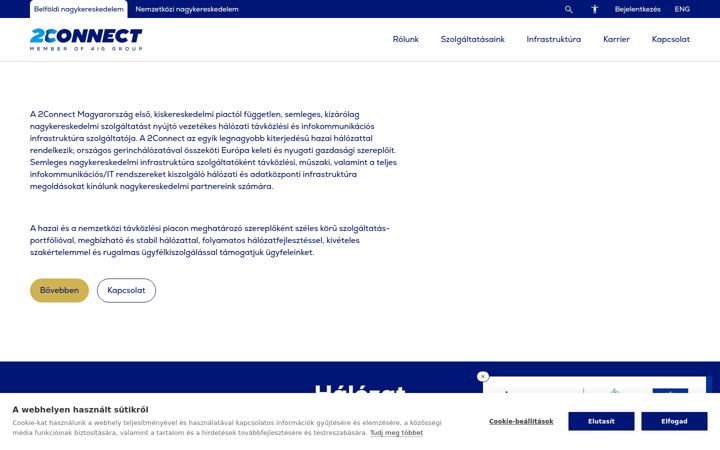 Screenshot of 2connect.hu