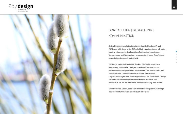 Skjermbilde av 2d-design.de