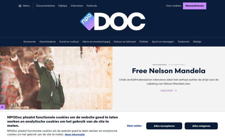 Captură de ecran a 2doc.nl