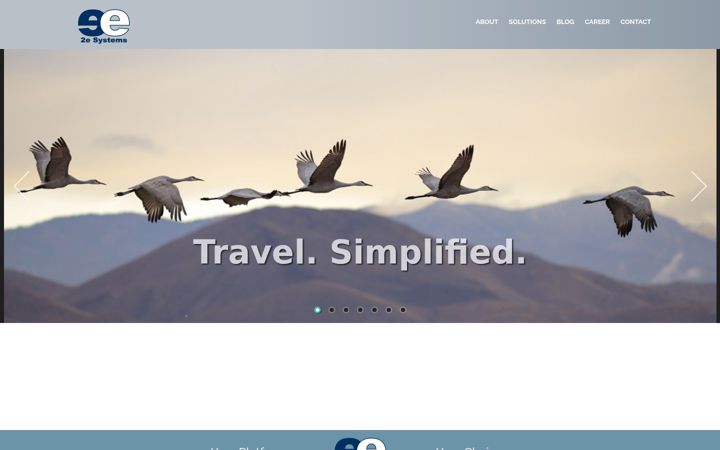 Skärmbild av 2e-systems.com
