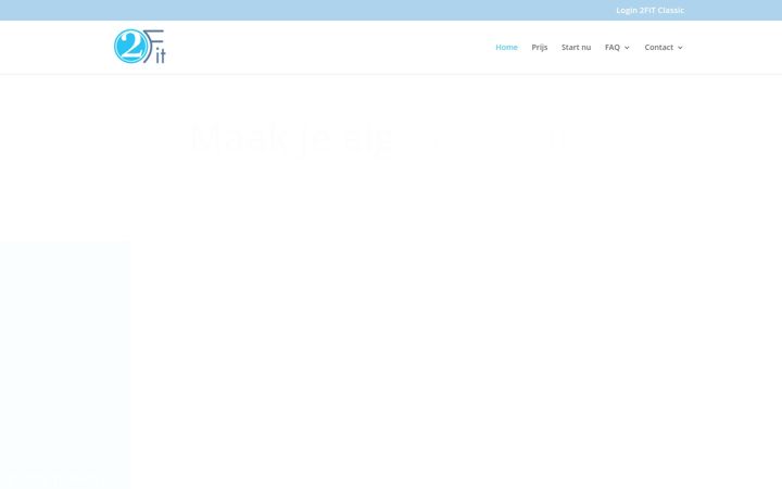 Screenshot ta' 2fit.eu