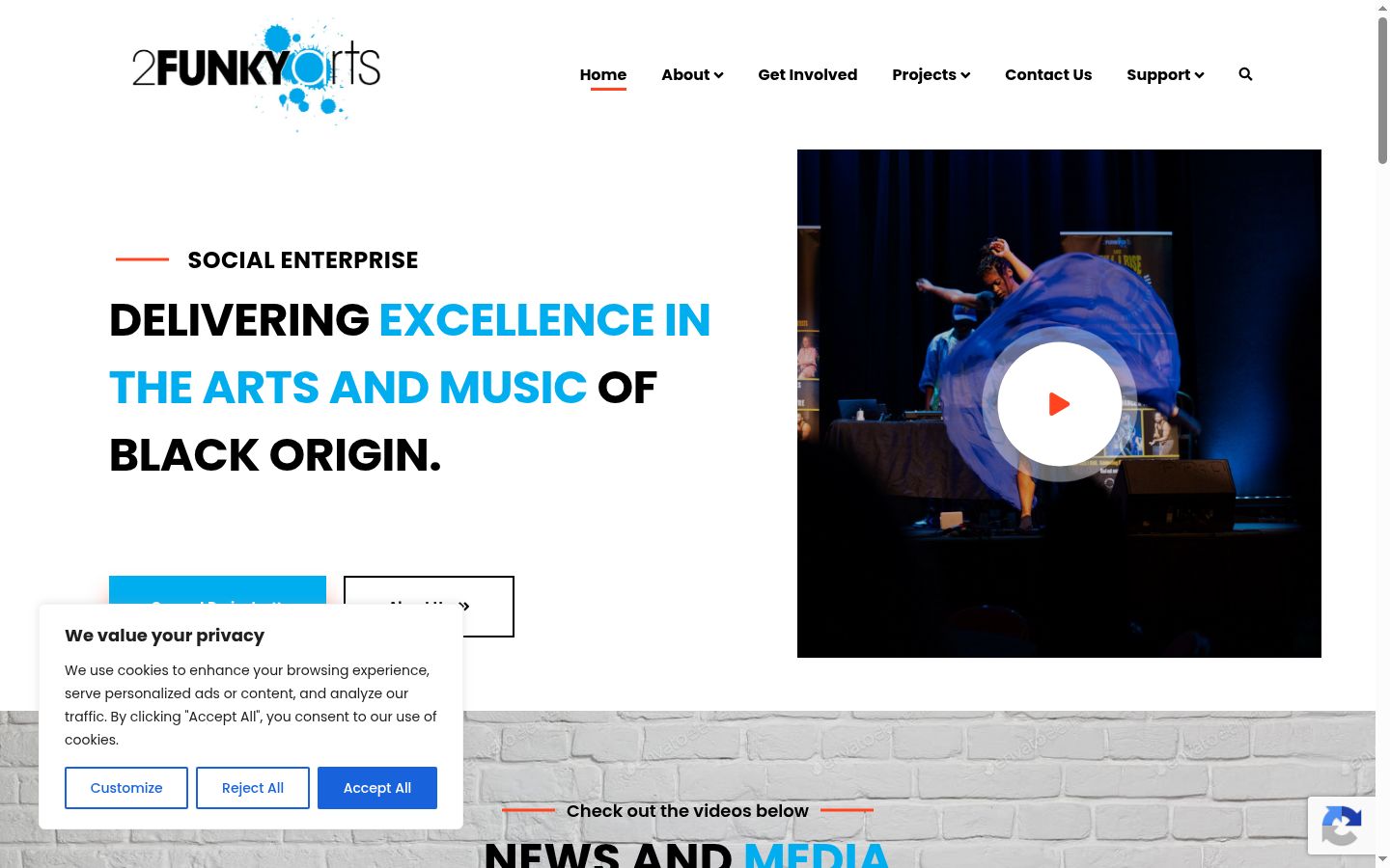 Screenshot tal-banner tal-kunsens muri qabel kwalunkwe interazzjoni