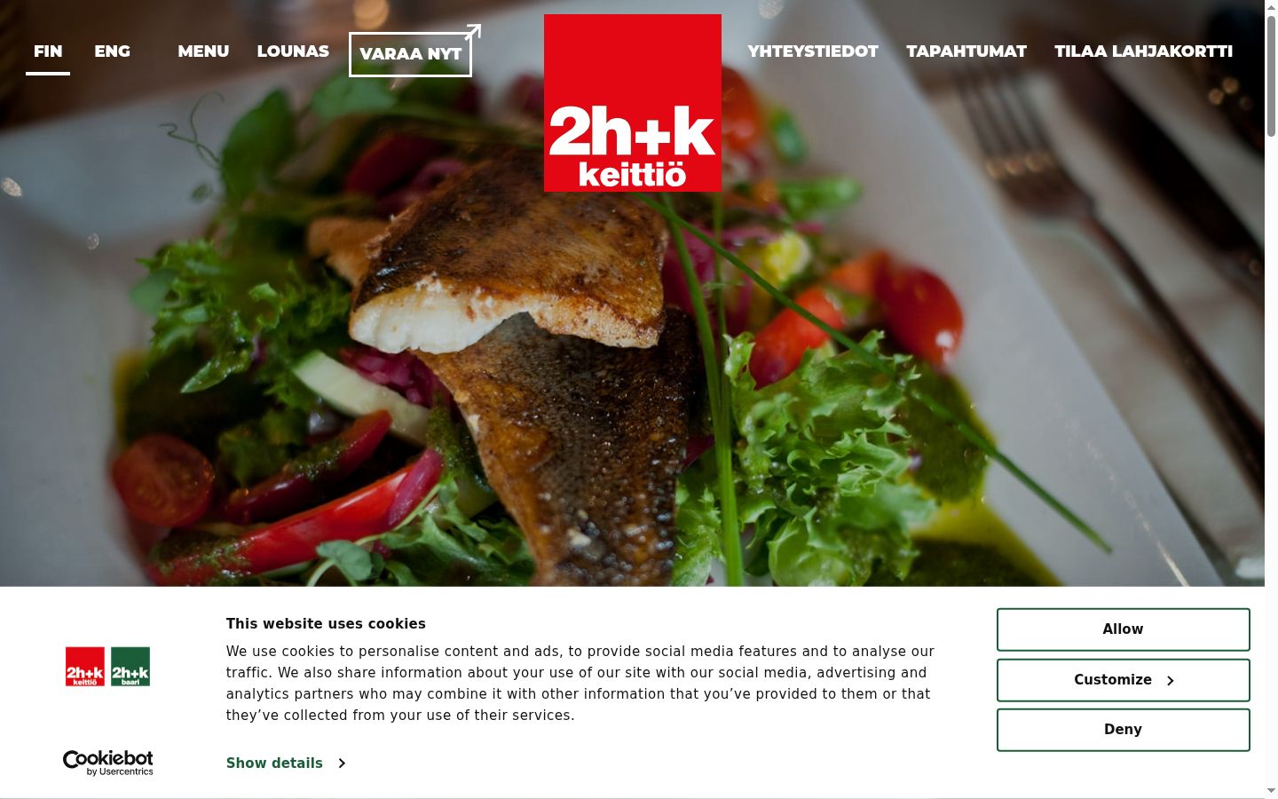 Screenshot tal-banner tal-kunsens muri qabel kwalunkwe interazzjoni