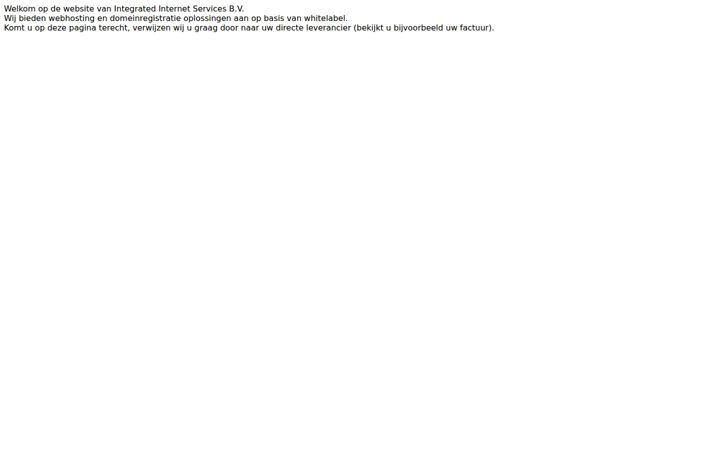 Screenshot of 2is.nl