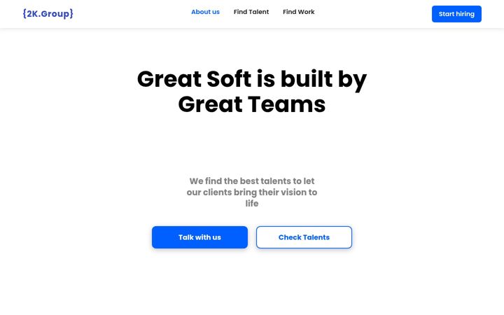 Screenshot ta' 2kgroup.com