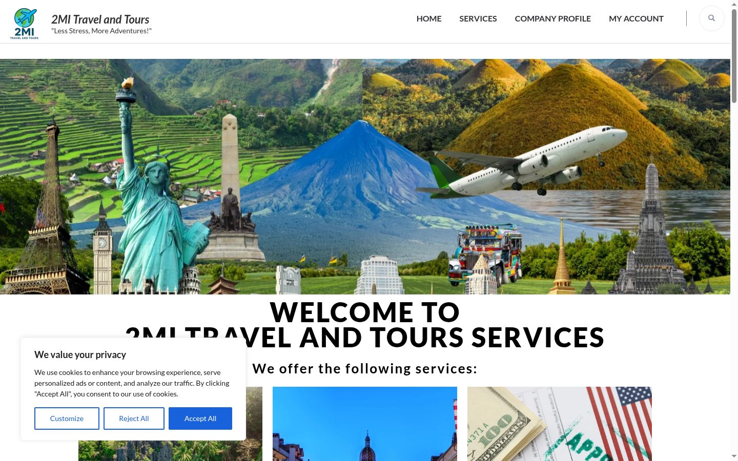 Screenshot tal-banner tal-kunsens muri qabel kwalunkwe interazzjoni