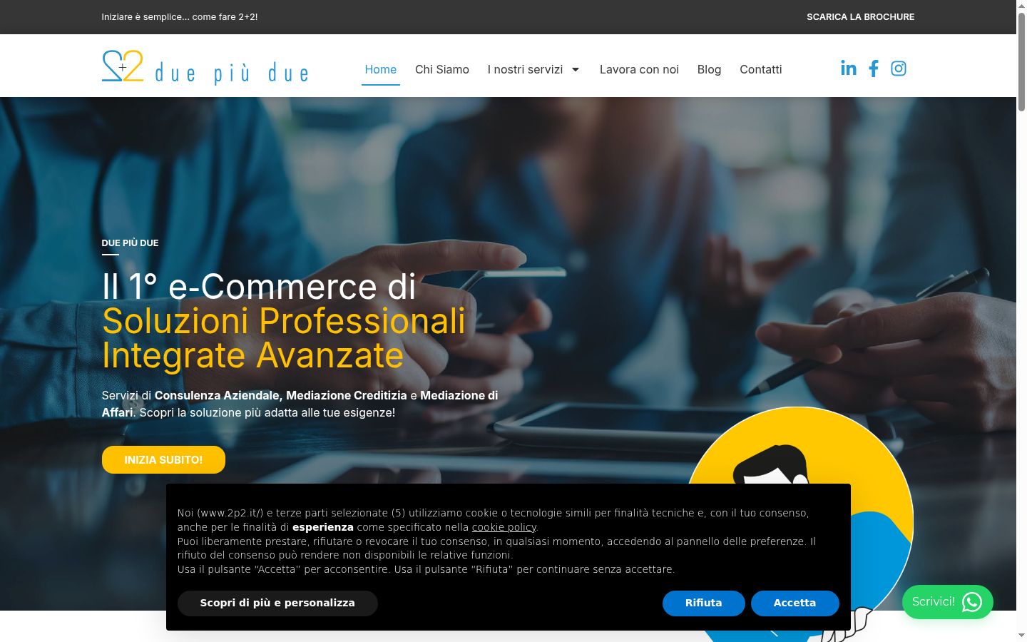 Sutikimo reklamjuostės, rodytos prieš bet kokią sąveiką, ekrano kopija