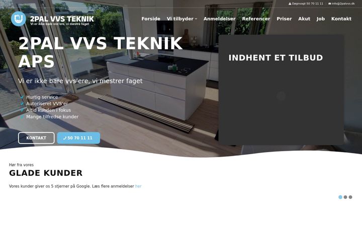 Screenshot of 2palvvs.dk
