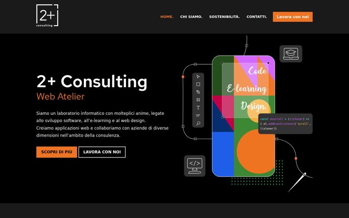 Screenshot of 2piuconsulting.it