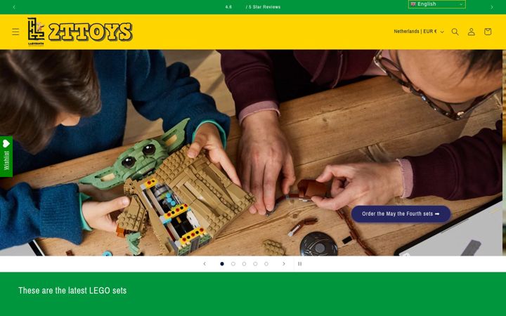Screenshot of 2ttoys.nl