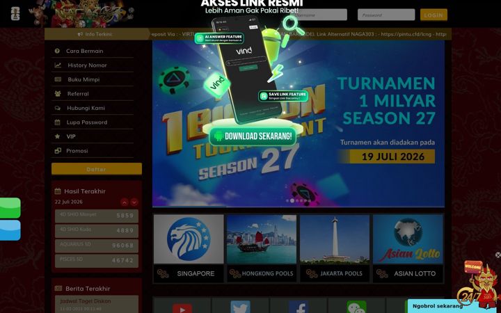 Screenshot of 303naga.online