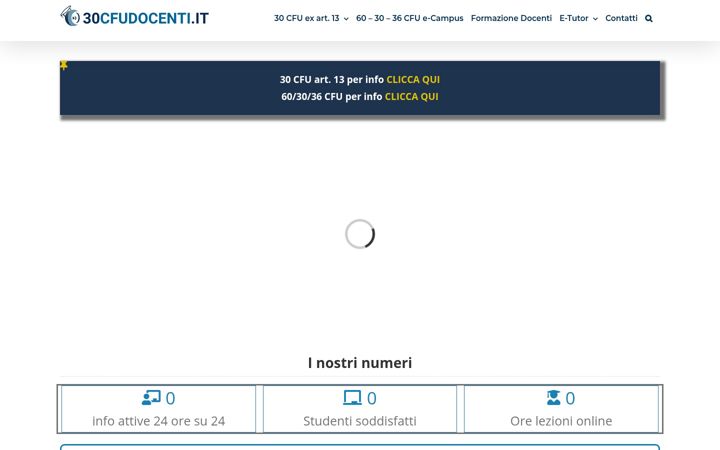 Captură de ecran a 30cfudocenti.it