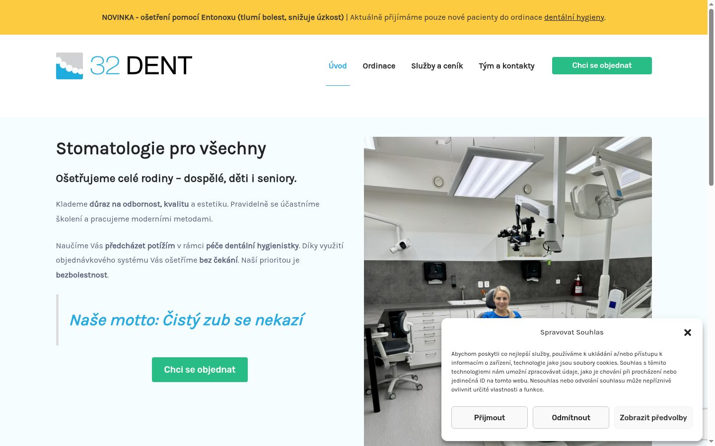 Zrzut ekranu banera zgody wyświetlanego przed jakąkolwiek interakcją