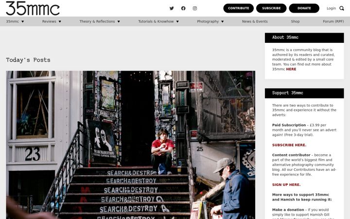 Captura de ecrã de 35mmc.com