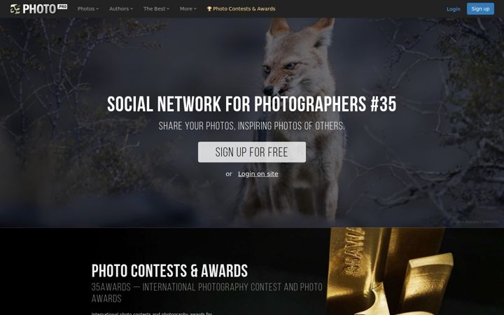 Screenshot of 35photo.pro