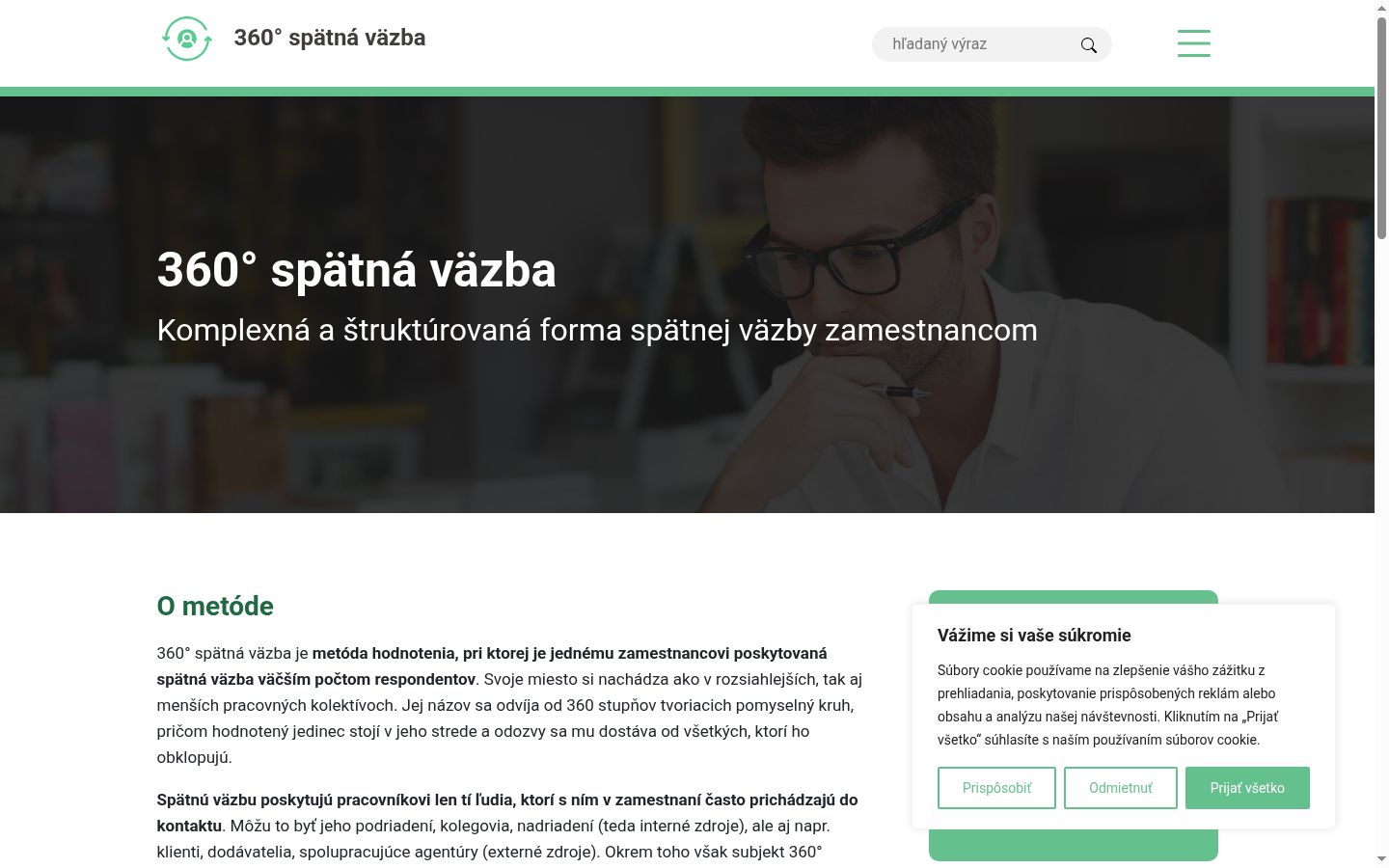 Sutikimo reklamjuostės, rodytos prieš bet kokią sąveiką, ekrano kopija
