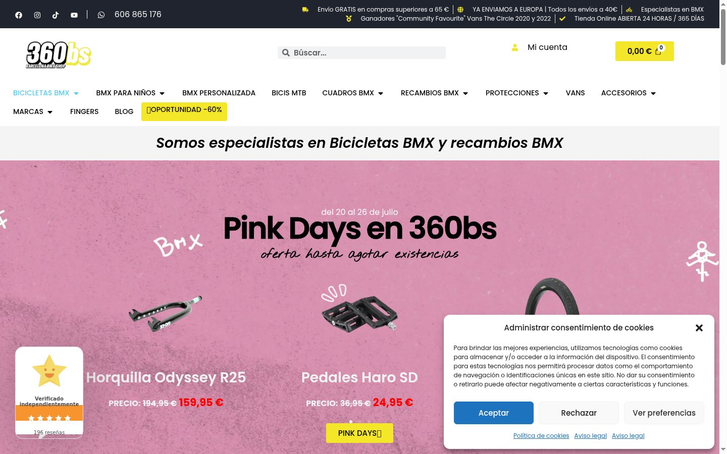 Snímka obrazovky banera súhlasu zobrazeného pred akoukoľvek interakciou