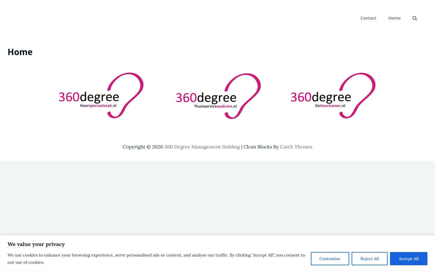 Screenshot des Einwilligungsbanners vor jeglicher Interaktion