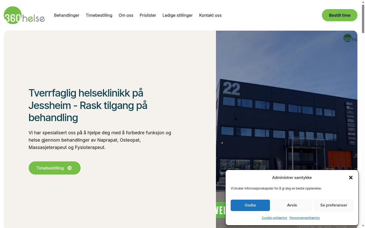 Screenshot tal-banner tal-kunsens muri qabel kwalunkwe interazzjoni