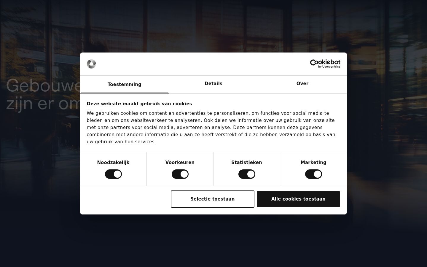 Screenshot tal-banner tal-kunsens muri qabel kwalunkwe interazzjoni