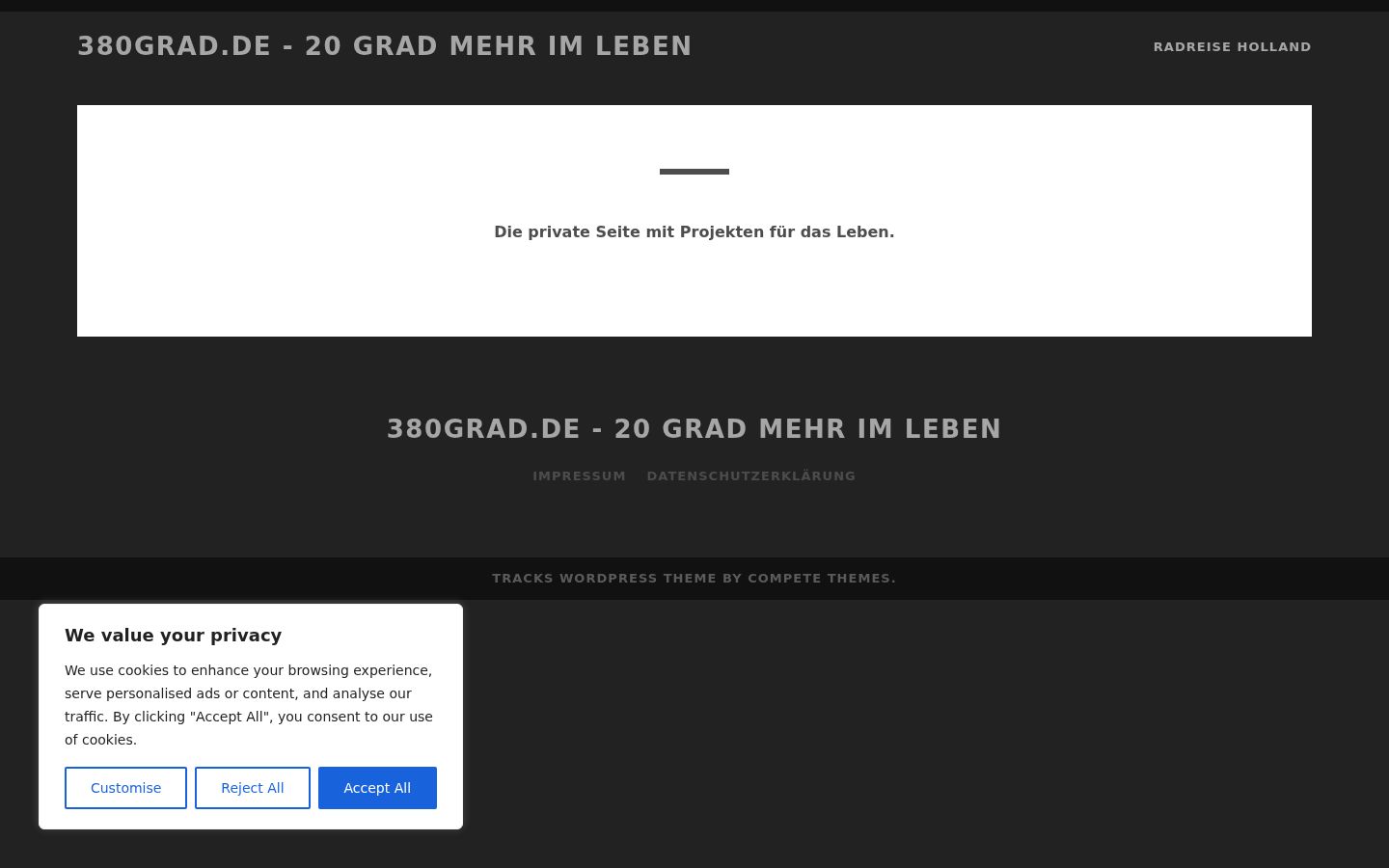 Sutikimo reklamjuostės, rodytos prieš bet kokią sąveiką, ekrano kopija