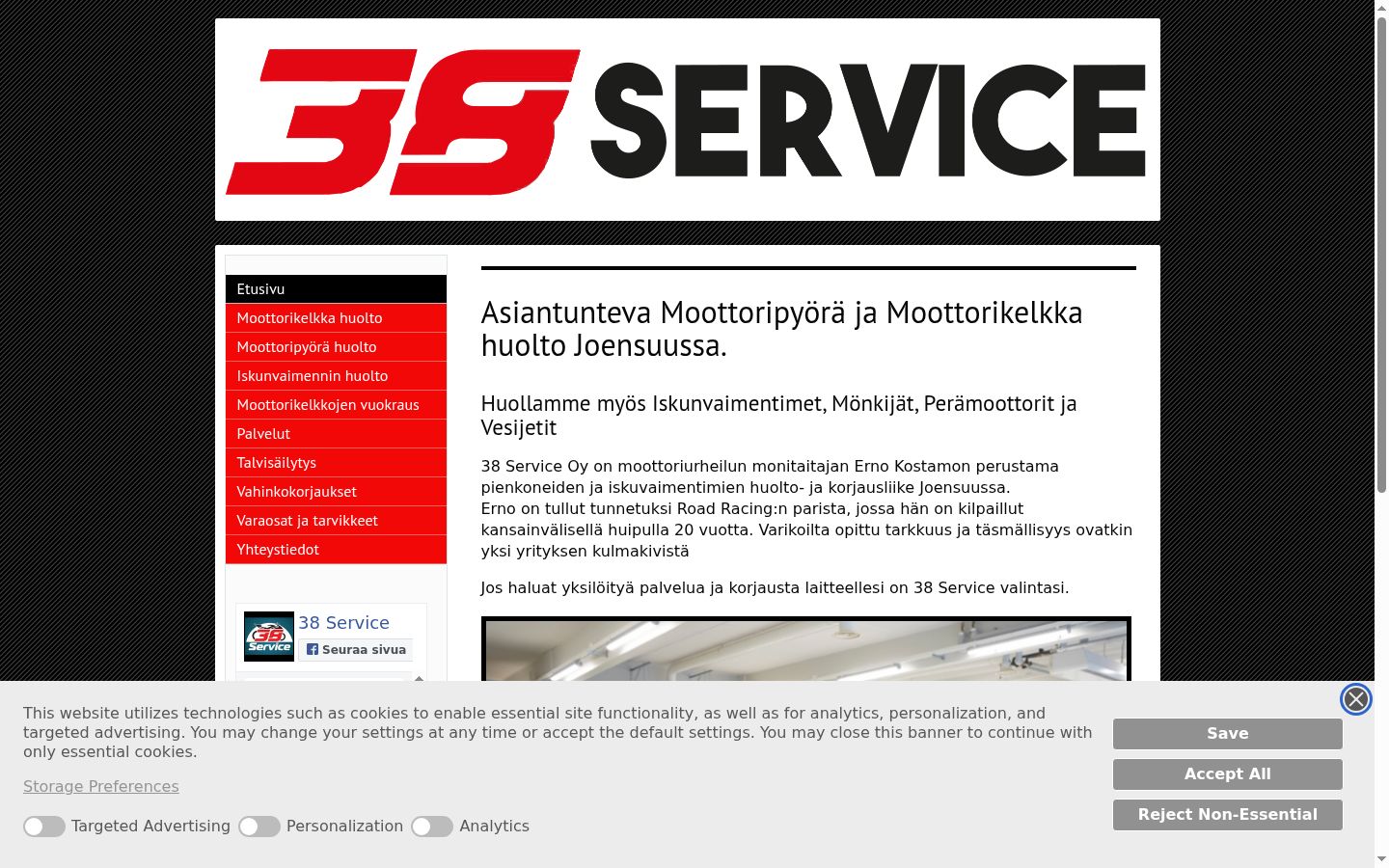 Sutikimo reklamjuostės, rodytos prieš bet kokią sąveiką, ekrano kopija