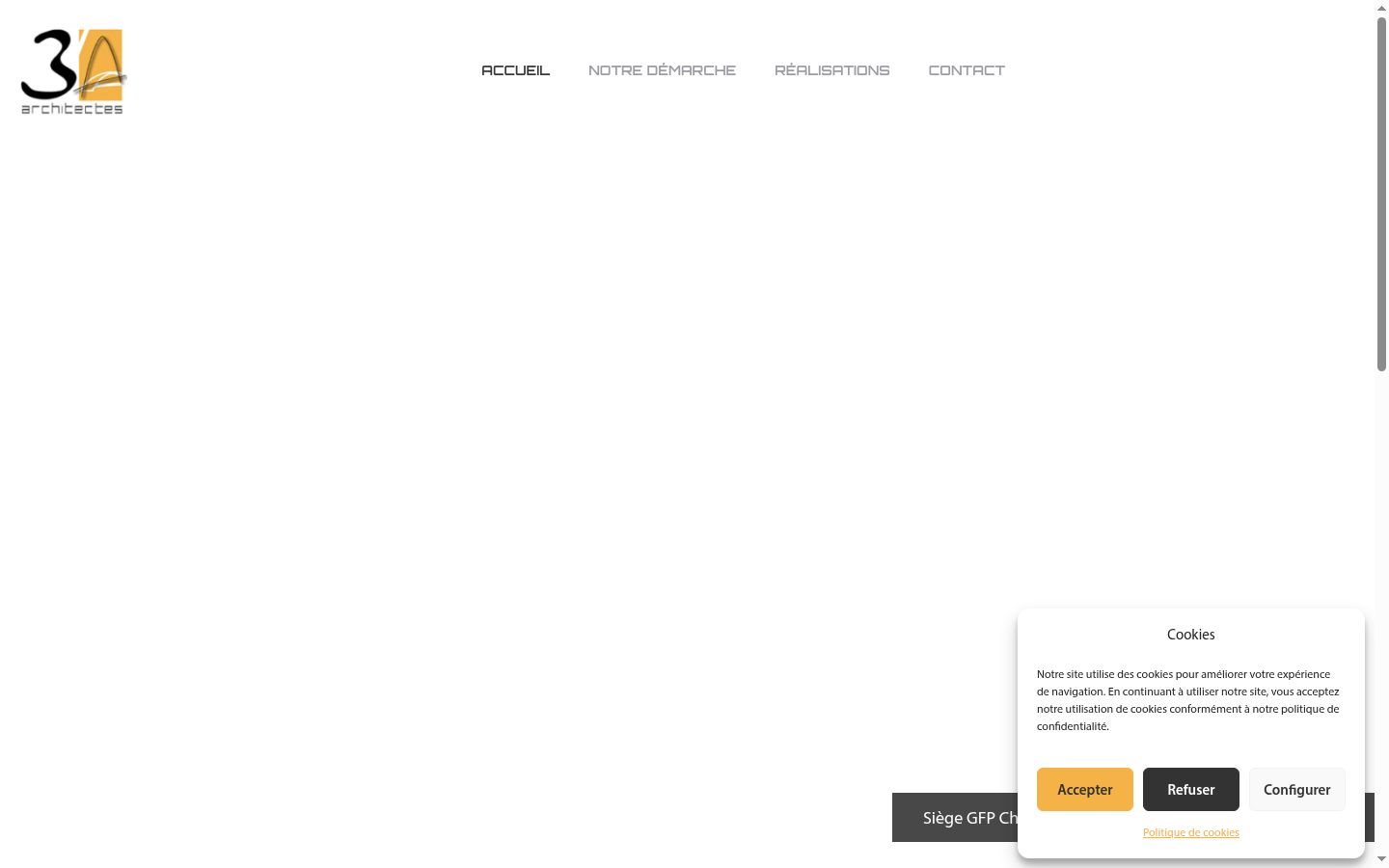 Screenshot des Einwilligungsbanners vor jeglicher Interaktion