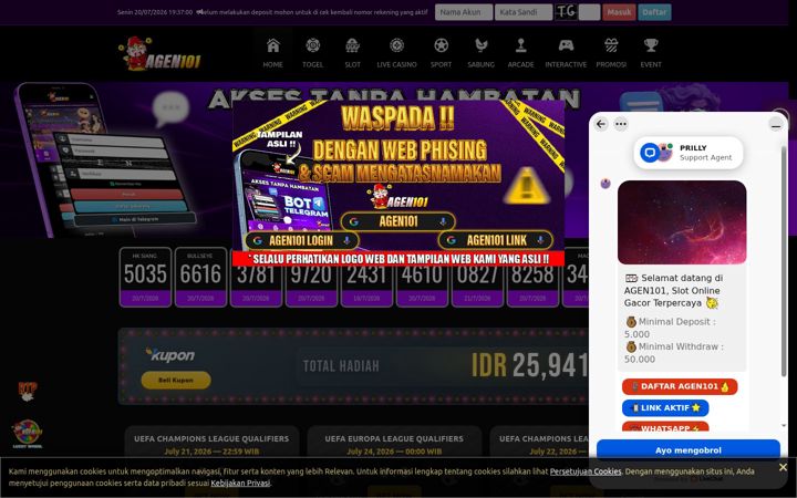 Screenshot of 3agen101.pro