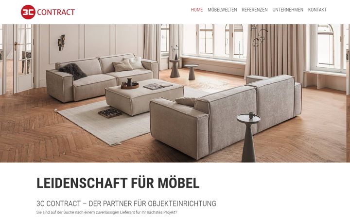 Screenshot του 3c-contract.de