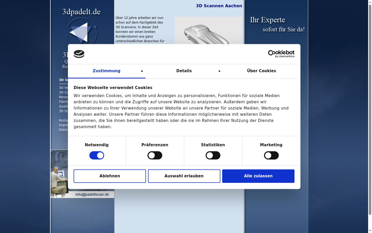Zrzut ekranu banera zgody wyświetlanego przed jakąkolwiek interakcją