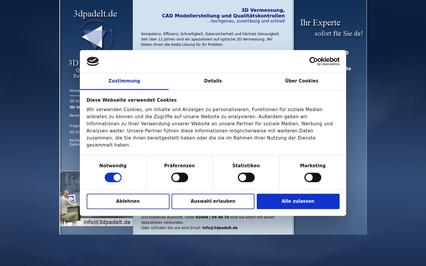 Capture d'écran de la bannière de consentement affichée avant toute interaction