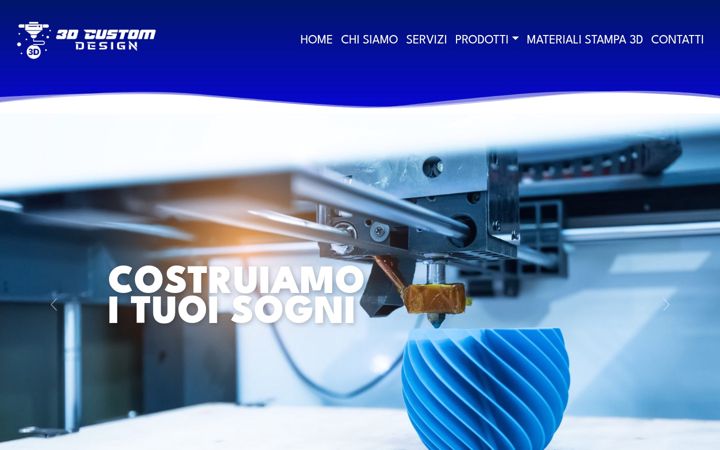 Screenshot of 3dcustomdesign.it