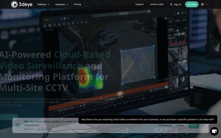 Screenshot of 3deye.ai