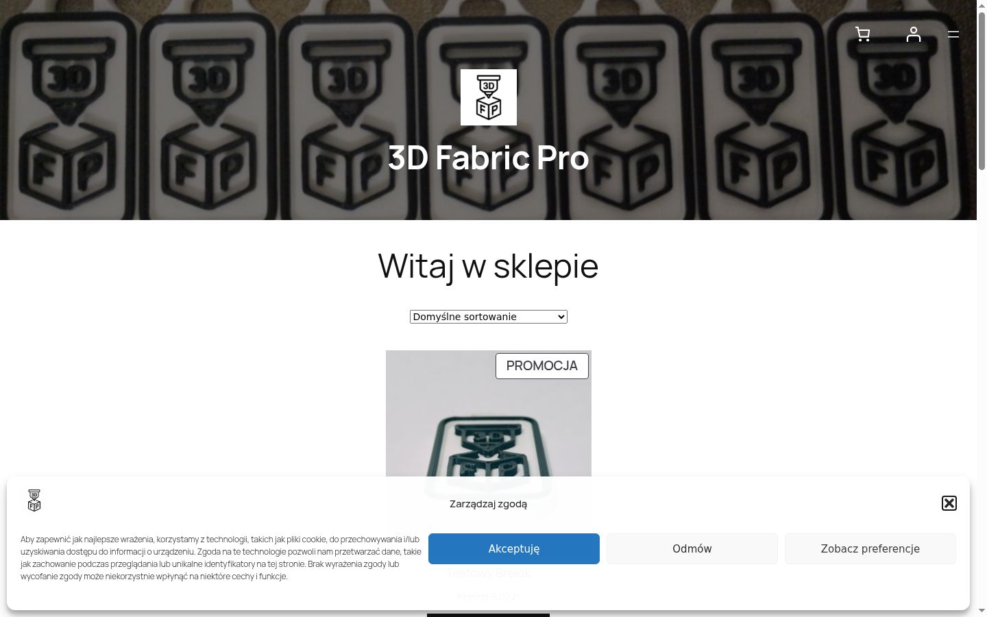 Snímka obrazovky banera súhlasu zobrazeného pred akoukoľvek interakciou