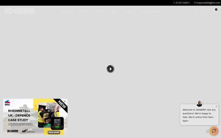 Screenshot of 3dgbire.com