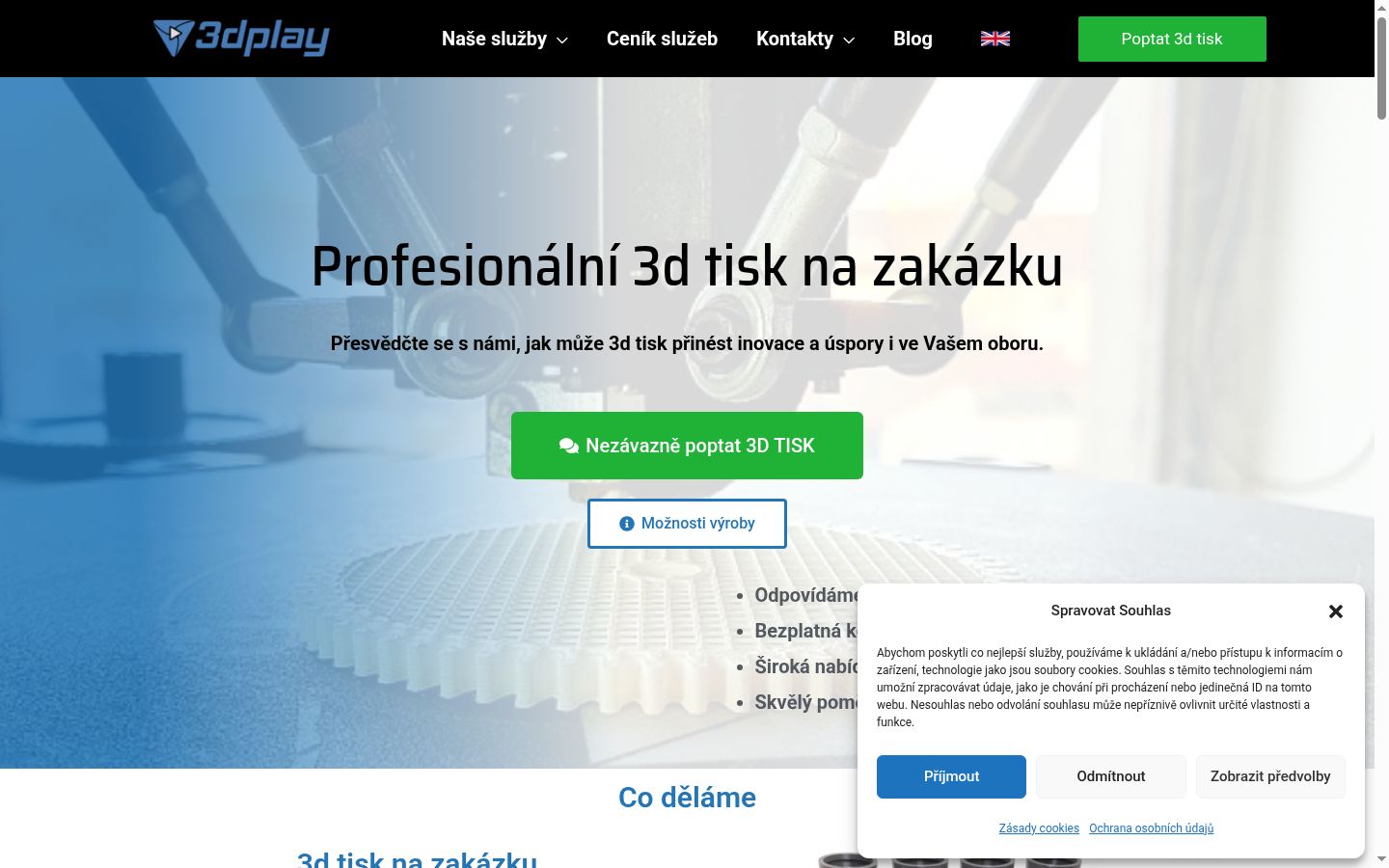 Zrzut ekranu banera zgody wyświetlanego przed jakąkolwiek interakcją