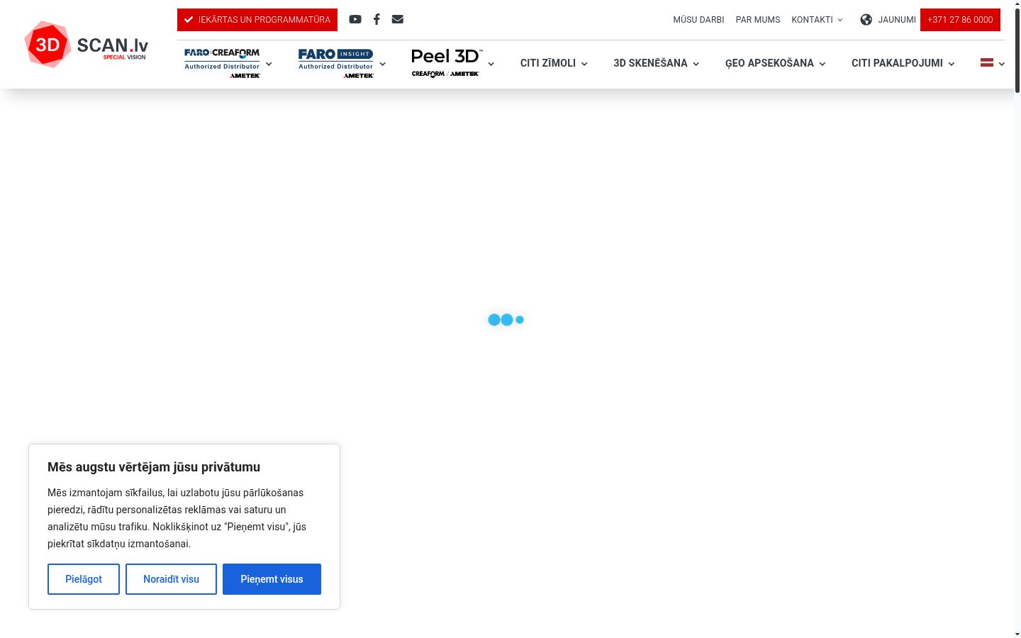 Zrzut ekranu banera zgody wyświetlanego przed jakąkolwiek interakcją