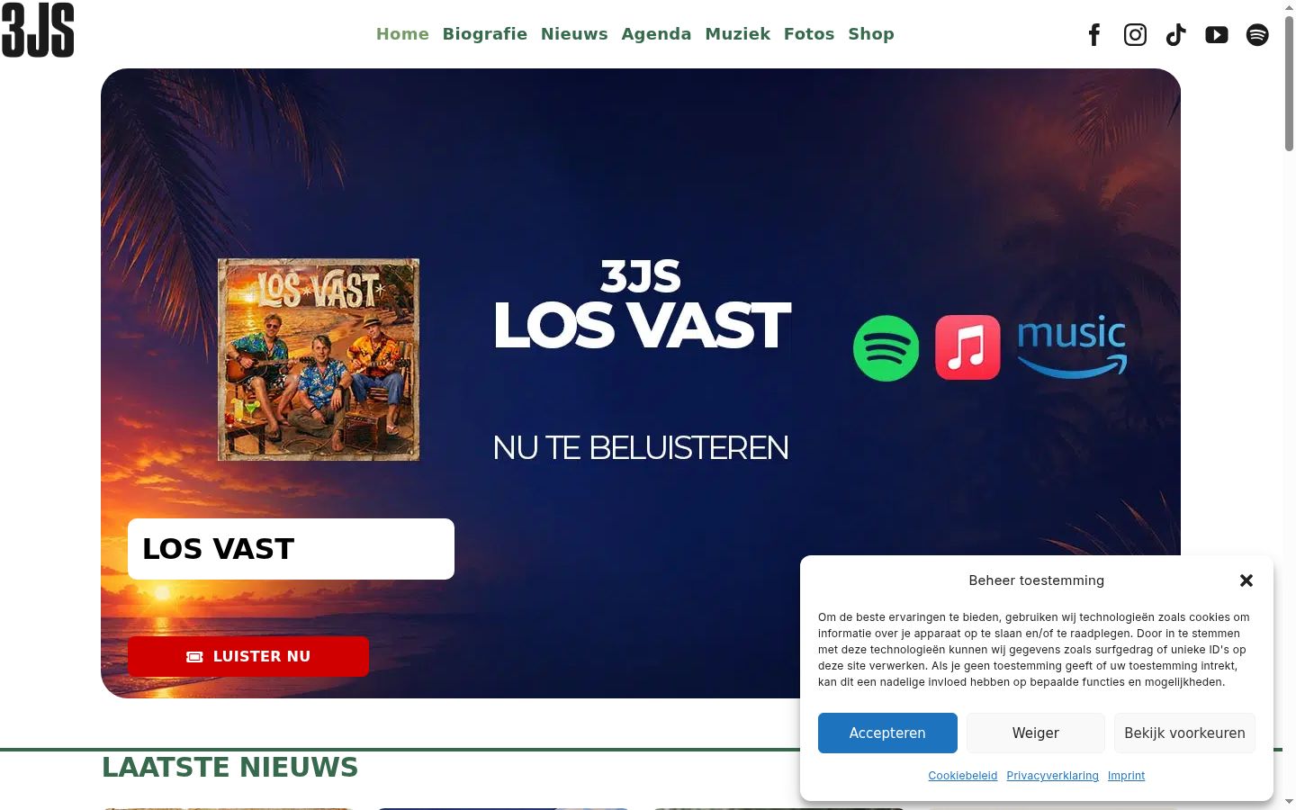 Sutikimo reklamjuostės, rodytos prieš bet kokią sąveiką, ekrano kopija