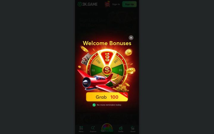 Screenshot of 3k.plus