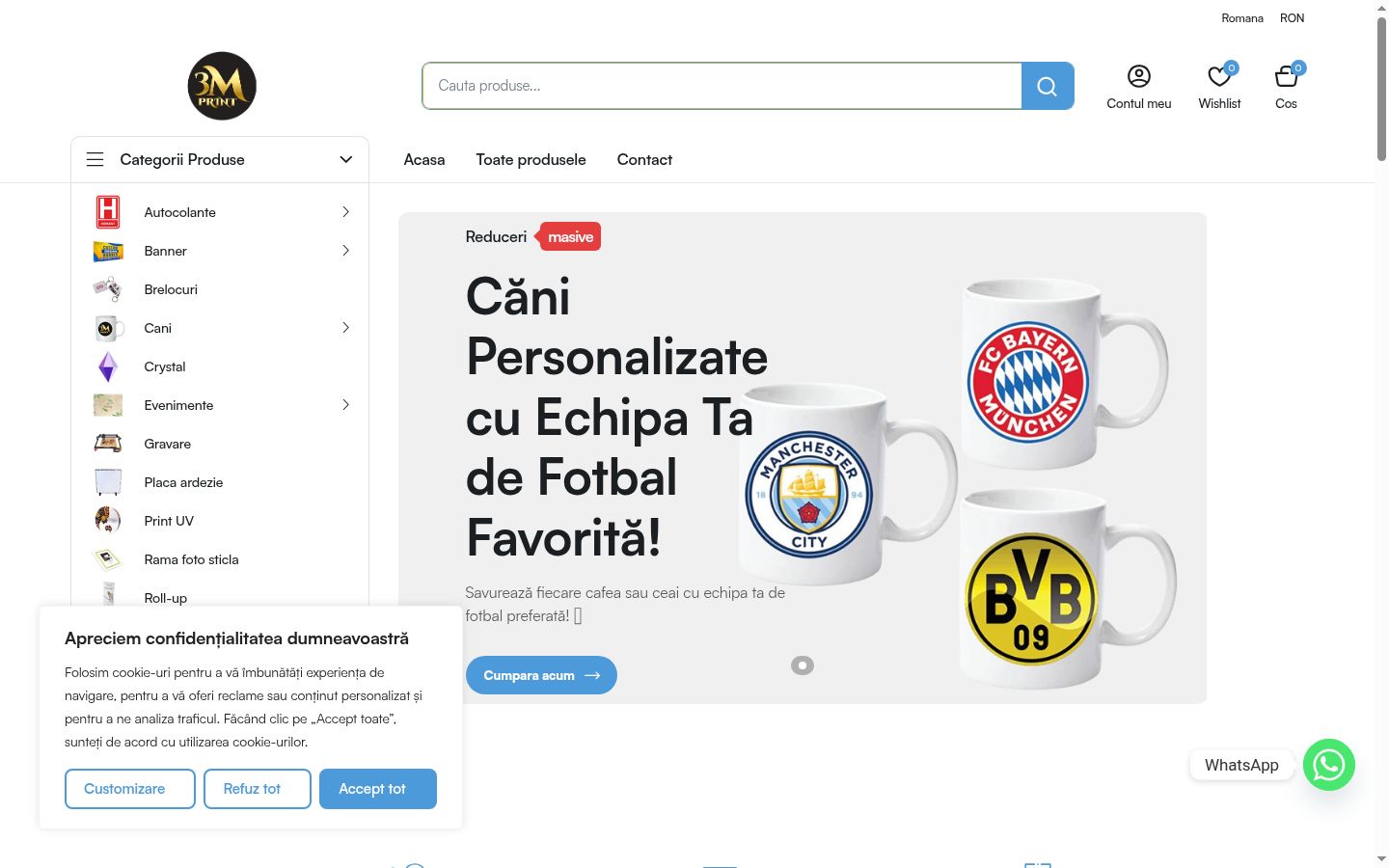 Zrzut ekranu banera zgody wyświetlanego przed jakąkolwiek interakcją