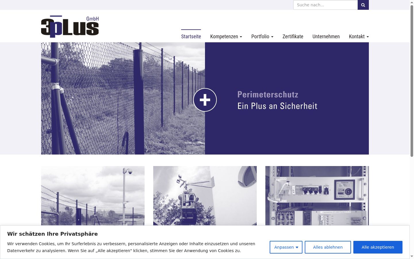 Ekrānuzņēmums ar piekrišanas baneri, kas tika rādīts pirms jebkādas mijiedarbības