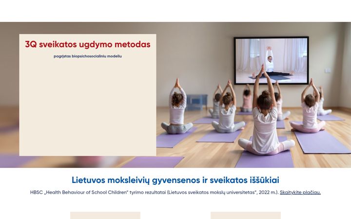 Screenshot of 3q-education.lt
