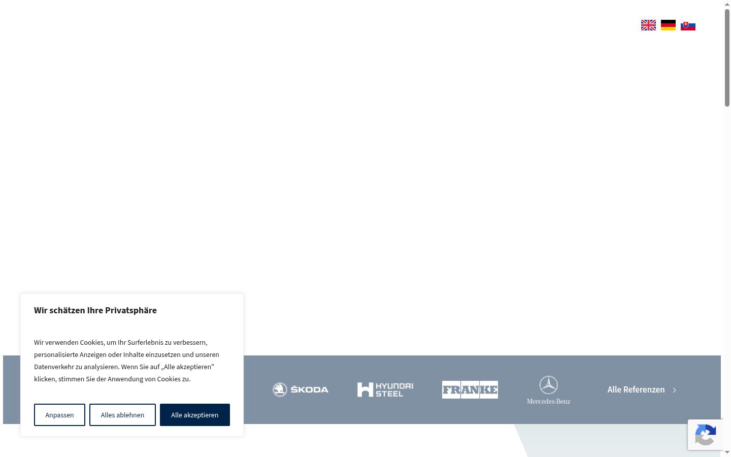 Screenshot tal-banner tal-kunsens muri qabel kwalunkwe interazzjoni