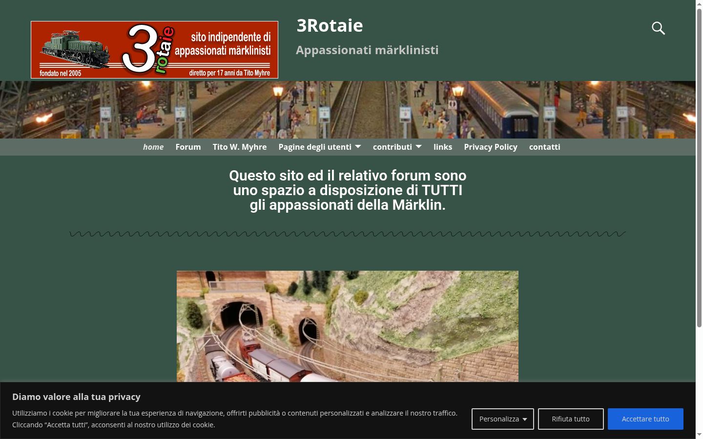 Captura de pantalla del banner de consentimiento mostrado antes de cualquier interacción