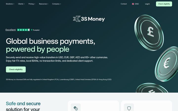 Screenshot of 3s.money