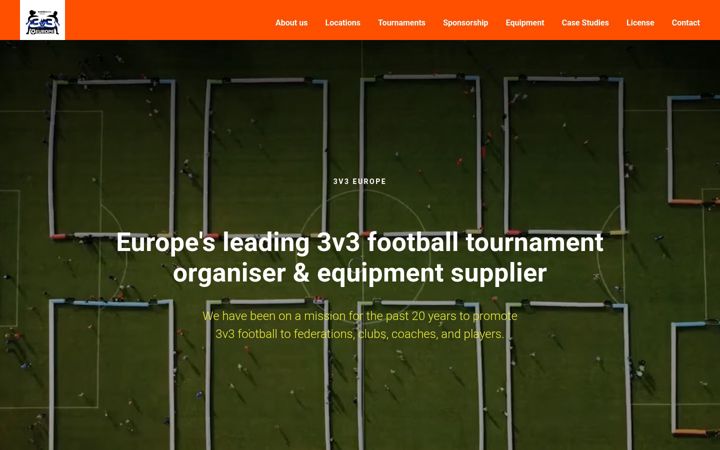 Snímek obrazovky 3v3europe.com
