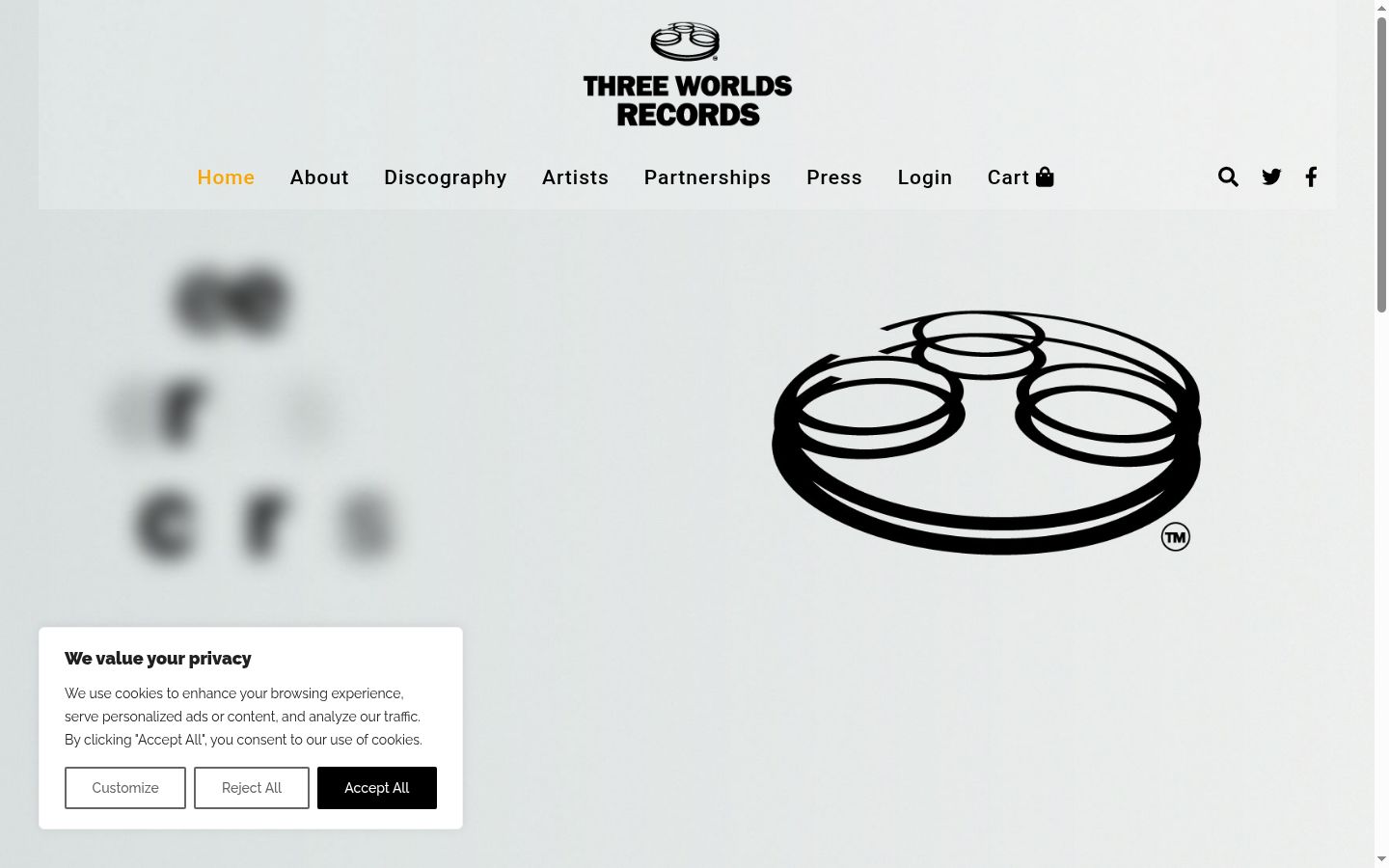 Screenshot tal-banner tal-kunsens muri qabel kwalunkwe interazzjoni