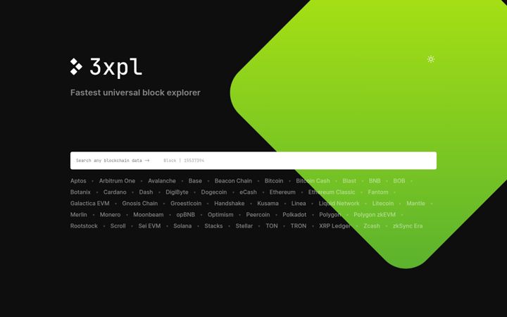 Capture d'écran de 3xpl.com